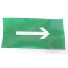Etiquette Rigide 220x109mm Avec Pictograme Fleche Pour Bloc BAES Et Signalisation Sortie De Secours URA 125027