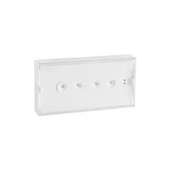 Ura 241100 Luminaire Pour Source Centrale LSC D'évacuation - Blanc