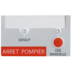 URA Ensemble Arrêt Pompier Par BP Pour CMSI Adressable XL3 (329055)
