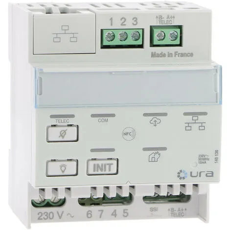 URA Télécommande Multifonction Connectée Ethernet RJ 45 (140130) 1 URA Télécommande Multifonction Connectée Ethernet RJ 45 (140130)