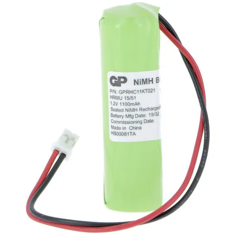 Batterie 1 ELEMENT NI MH 1,1 AH Pour BAES Evac URAONE V ET URAJET V (111914) 1 Batterie 1 ELEMENT NI MH 1,1 AH Pour BAES Evac URAONE V ET URAJET V (111914)