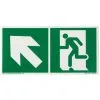 URA Pictogramme Autocollant évacuation Avec Flèche Vers Le Haut à Gauche (956764)