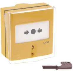 URA Dispositif De Commande D'extinction - 1 Contact - Couleur Jaune (357179)