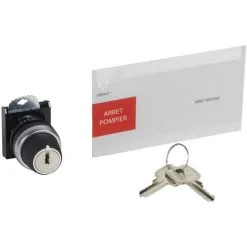 URA Ensemble Arrêt Pompier Par Clé Pour CMSI Adressable XL3 (329028)