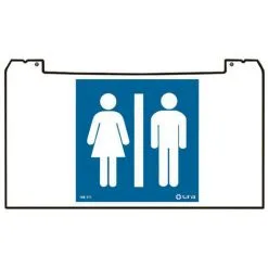 URA Signalétique Practice Evolution Toilettes (168171)