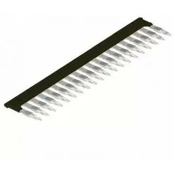 URA Weidmuller 1909120000 Connecteur Transversal (bloc De Jonction) Enfiché 20P 32A - Noir